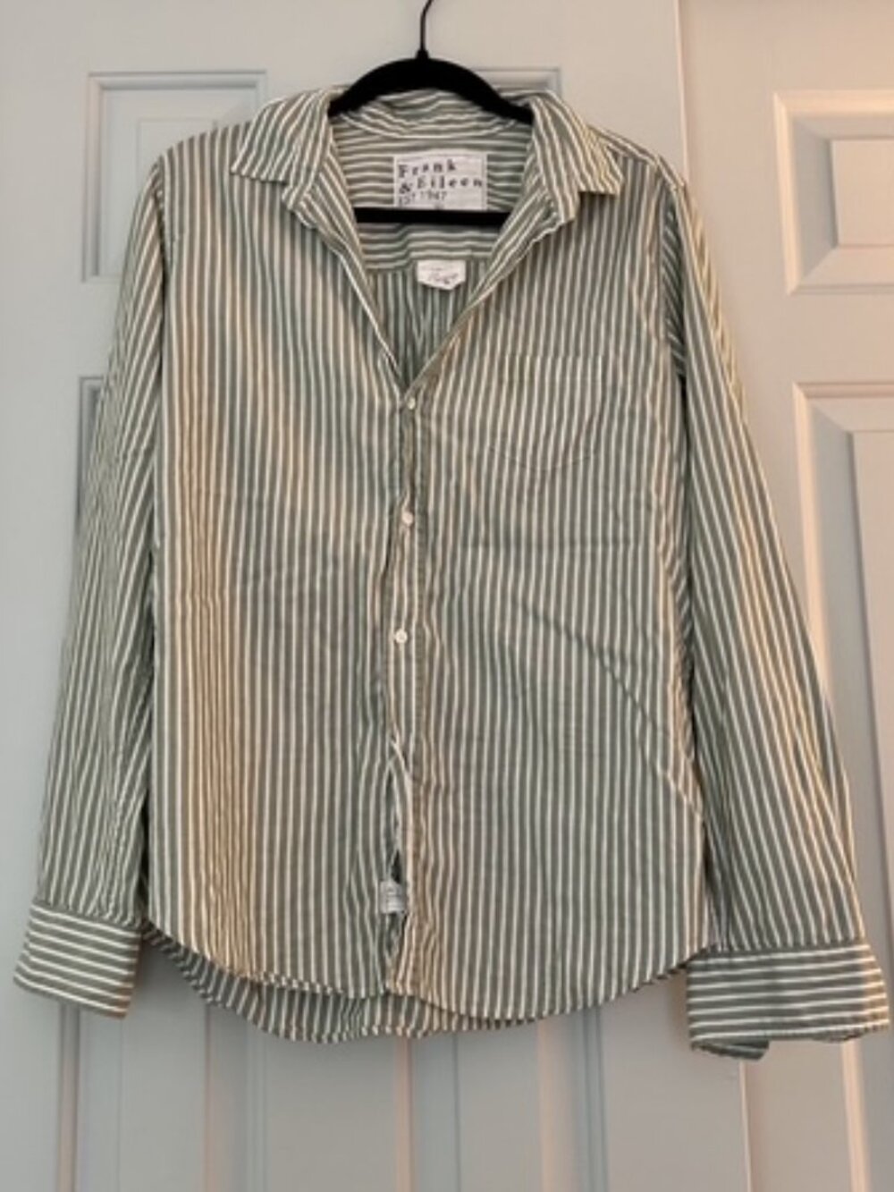 Frank & Eileen Barry Tailored Button-Up Shirt, Size XL